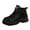 Black, variant on CAICJ98 Women's Winter Boots Anti-Slip Ankle Boots Waterproof Warm Walking Shoes Snow Boots for Women (White,Size 9)