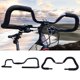 thumbnail image 2 of Manillar de Bicicletas de Montaña Sunnimix 31,8 mm Accesorios de Bicicleta de Aleación de Aluminio Negro, 2 of 8