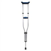 Carex Folding Crutches, Lightweight And Mobile - 1 Pair