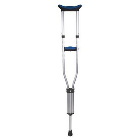 Carex Folding Crutches, Lightweight And Mobile - 1 Pair