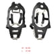 thumbnail image 3 of Toystoory Crampones de 18 con pinchos para exteriores, antideslizantes, para senderismo, hielo, nieve, montañismo Escalada negro METRO, 3 of 6