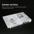 thumbnail image 3 of Coque Transparente pour Console PS Slim, Kit de Remplacement DIY Clair pour Console de Jeu Vidéo Rétro PS Slim, Accessoires de Console de Jeu, Couverture Protectrice Légère pour Console de Jeu, 3 of 8