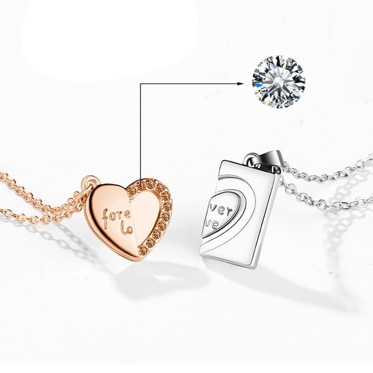 Necklaces & Pendants Love Stitching Couple Necklace Girlfriend