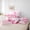 Pink B, variant on Erosebridal Princess Letter S Twin Bedding Sets 7-Piece, Cute Ribbon Bedding Comforter Set, Pink Reversible