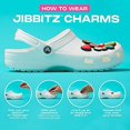thumbnail image 4 of Crocs 5-Pack Peace & Love Shoe Charms | Jibbitz, UGH, One Size, 4 of 4