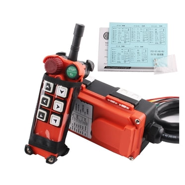 Télécommande Industrielle Sans Fil F21-E1/E1B Interrupteurs pour Grue de Levage Hydraulique Voiture 12-24V DC, Facile à Utiliser