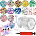 thumbnail image 1 of Kit de burbujas Nano Tape JANESVISSY con cinta Nano de doble cara, 1 of 7