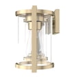 thumbnail image 6 of Hunter - Astwood 4-light Alturas Gold, Medium Size Vanity Light, Dimmable, Caged Style, for Bedrooms, Dining, Living Rooms - 48011, 6 of 8
