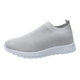 thumbnail image 2 of LSLJS Espadrilles de Course Décontractées pour Femmes en Tricot à Semelle Rehaussée Respirante à Semelle Souple, Espadrilles pour Femmes, 2 of 7