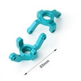 thumbnail image 3 of Soporte de Cubo de Dirección Duradero de Aleación de Aluminio para 1/10 XTE XBE RC Vogacara Azul, 3 of 5
