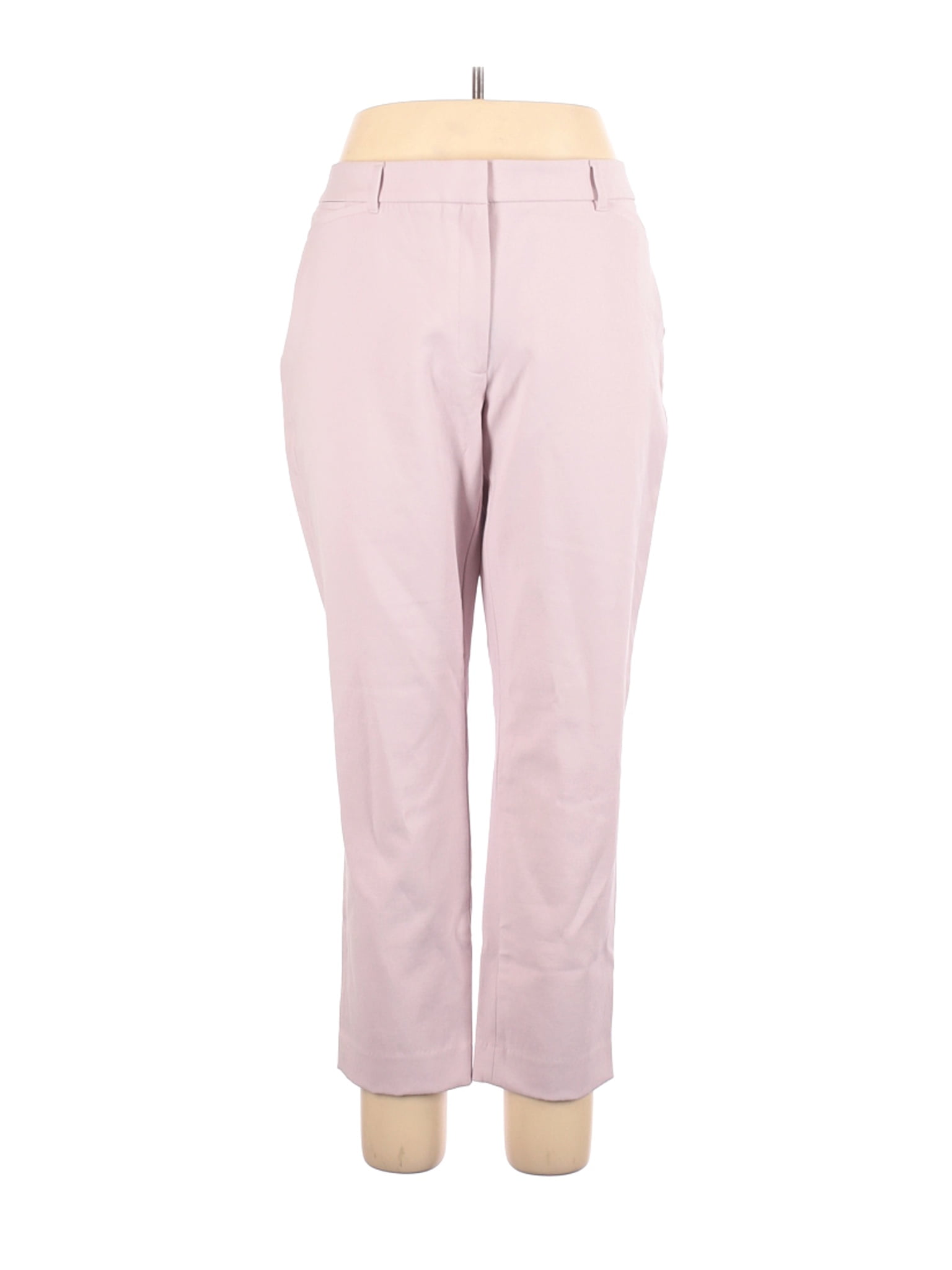 white casual pants women's