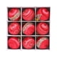 thumbnail image 2 of Adornos navideños a prueba de fracturas de 9 piezas - Bombillas de plástico de 3,14 pulgadas con cuerda para árbol, corona, guirnalda y decoración para fiestas navideñas, 2 of 6