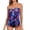 Dark Blue, variant on Strapless Bathing Suit, Strapless Bathing Suits for Women, Two Piece Tankini Bathing Suits for Women Halter Bandeau Swim Top With Bottom Flyaway Tummy Control Swimsuit, Multicolor XXL