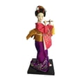thumbnail image 1 of Muñeca de geisha japonesa con kimono, figura de geisha, escultura de 9 pulgadas, centro de mesa. Estilo C, 1 of 9