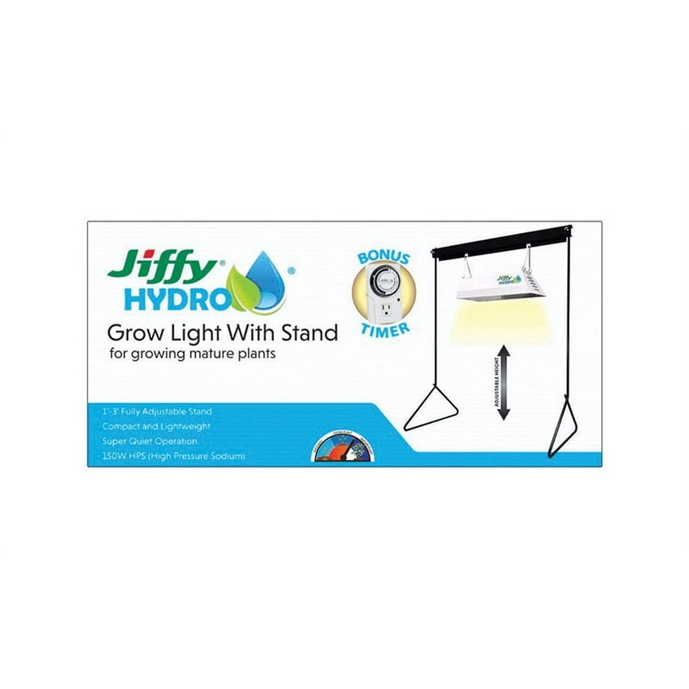 Jiffy Hydro Grow Light and Stand