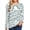 Green, variant on Women's Striped Long Sleeve Crewneck Tee Casual Soft T Shirts and Fashion Top for Daily Wear and Comfortable Layering