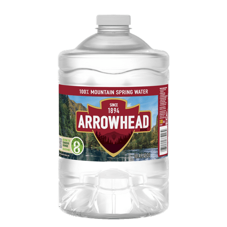 Arrowhead Mountain Spring Water, 3 Liter, Single Plastic Jug