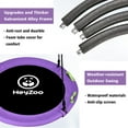 thumbnail image 2 of Platillo Tree Swing HeyZoo de 48 pulgadas con capacidad para 410 kg, color morado, 2 of 6