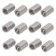thumbnail image 1 of Cable bobina helicoidal de acero inoxidable 304 inserto de rosca 12pcs M8x1.25mmx20mm, 1 of 3