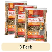 (3 pack) Pennington Medium Bird Blend Bird Food for Cockatiels, Love Birds; 3 lb Bag