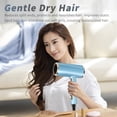 thumbnail image 3 of Salon Blow Dryer - 2200W Professional Hair Dryer with Blue Light Therapy, Cool Shot Button, 3 Heat/Speed Settings, Ionic Technology for Fast Drying & Frizz Control, 3 of 6