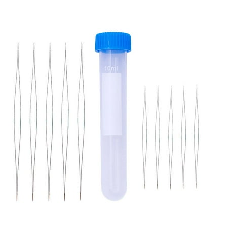 Pack of 10 Big Eye Steel Beading Large Collapsible Embroidery For
