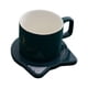 thumbnail image 5 of Calentador de café eléctrico con USB, posavasos, almohadilla térmica para tazas, calentador de tazas inteligente Verde, 5 of 9
