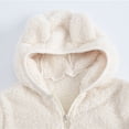 thumbnail image 4 of Tiijoy Toddler Girls Coat Winter Bear Ears Hooded Outerwear Jacket, Sizes 2-3, 4 of 4