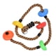 thumbnail image 1 of Cuerda Para Columpios De Disco, Plataformas Multicolores Columpio Para Trepar árboles 194 Cm Dureza Fuerte Plástico Seguro Para Patio Para Niños Para Exteriores, 1 of 7