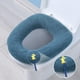 thumbnail image 1 of Toilet Seat Cushion Household Thickened Waterproofing Paste Toilet Seat Gasket Set Of Seat Cushion, 1 of 6