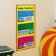 thumbnail image 4 of Tabla de horario, organizador de archivos, almacenamiento de clasificación para colgar en la pared, aula para escuela en casa, oficina, Baoblaze gráfico de bolsillo, 4 of 8