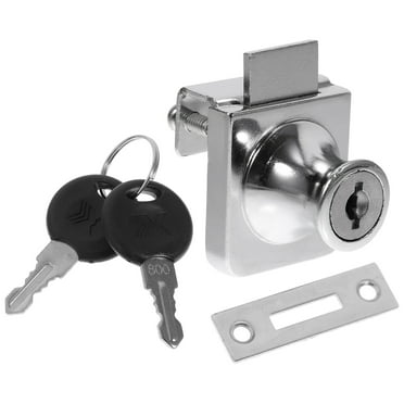 Lock of Glass-frame Cabinet Cam Cupboard Heavy Duty Door Light Shade Locks Display Case Home Security