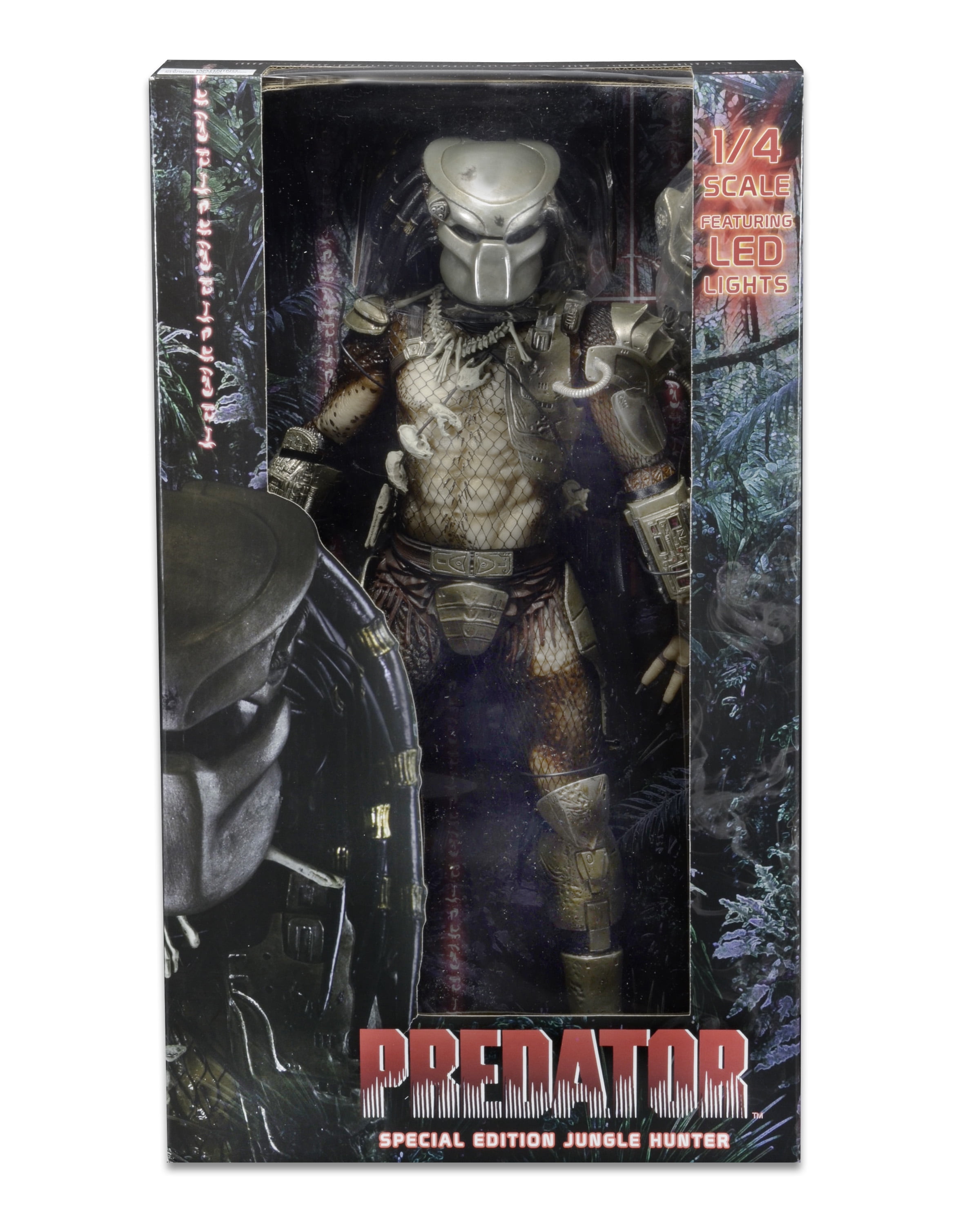 NECA プレデターPREDATOR 1/4スケール LEDライト付き【未開封】 NECA - Predator - ¼ Scale Figure - Jungle Hunter Predator with LED