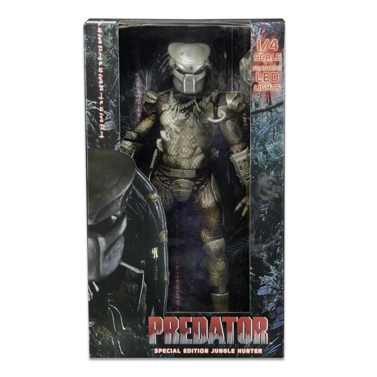 NECA プレデターPREDATOR 1/4スケール LEDライト付き【未開封】 NECA - Predator - ¼ Scale Figure - Jungle Hunter Predator with LED