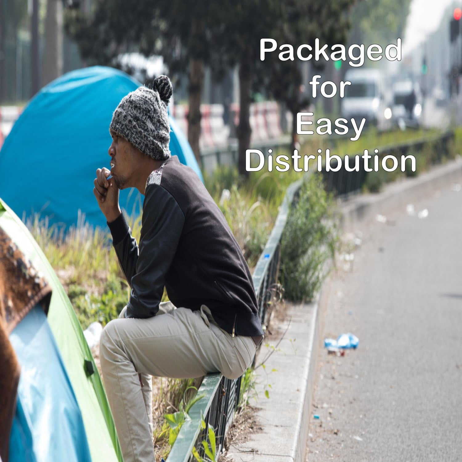 100 Pack of Bulk Wholesale 5 Piece Travel Size Oral Hygiene Dental Kits Containing Toothbrush, Toothpaste, Toothbrush Cover, Dental Floss Picks and Reusable Pouch Each for Homeless & Charity Donation
