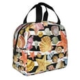 thumbnail image 2 of Pofeuu Sea Shell Print Lunch Bag Lunch Box Insulated Lunch Bag Adult Lunch Box for Men and Women, 2 of 8
