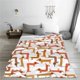 thumbnail image 5 of Balery Dachshund Dog Manta de Felpa Suave y Acogedora – Cobija de Franela Aterciopelada para Cama, Lavable y Cálida para Sofá, Mascotas, Transpirable-60"x50", 5 of 7
