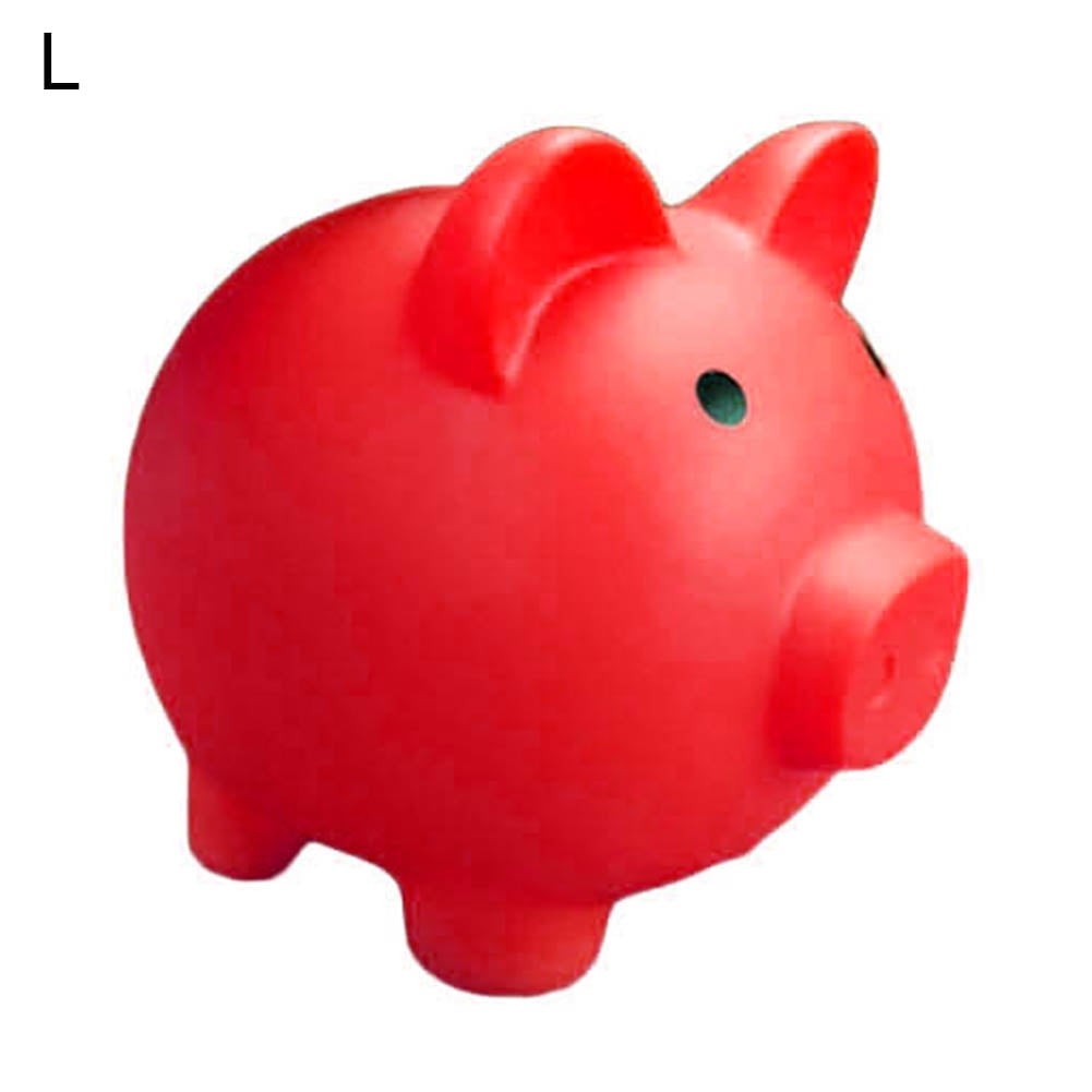Voorwaardelijk Verdrag Oppervlakkig Prosgs Christmas Cartoon Pig Shaped Money Saving Box Bank Coins Storage  Case Home Decor - Walmart.com
