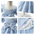 thumbnail image 4 of YWDJ Evening Dresses for Girls Cute Soft Childrens Dress Sequined Mesh Girls Dress Birthday Party Princess Girls Dress Blue 2Y, 4 of 4