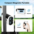 thumbnail image 6 of Golf Rangefinder with Slope, 1,200 Yards Range Finder Golf, 7X Magnification with Magnet, Flag Lock Vibration, Rechargeable Laser Rangefinder for Hunting, 6 of 7