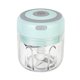 thumbnail image 1 of Bearachild Triturador de ajos eléctrico portátil de 3,7 V con carga USB, rebanador de acero inoxidable, picador, casa interior, cocina, pimienta, Cocina y Comedor Verde Bearachild HA059907-02B, 1 of 6