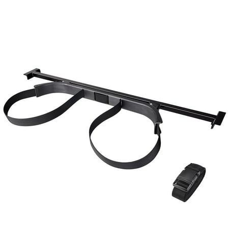 Universal Golf Bag Attachment Golf Bag Holder Bracket Rack for Golf Cart Rear Seat Black