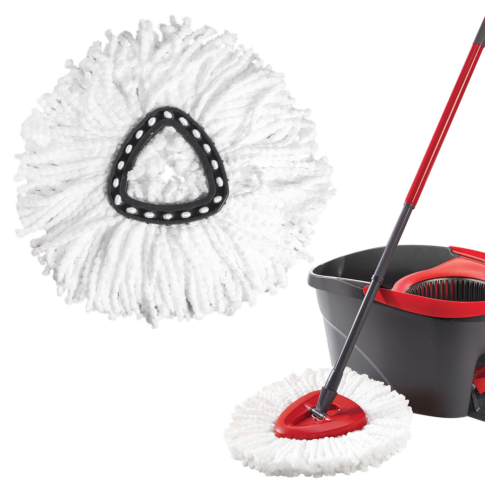 TSV Replacement Mop Head Refill Microfiber Mop Heads Universal 360