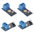 thumbnail image 1 of Módulo De Detección De Voltaje De 0,02445 V-25 V Cc, 4 Uds., Módulo De Sensor De Probador Resistente De Alto Rendimiento Para Robot De Coche Inteligente Eigraketly TO002598-00, 1 of 7
