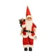 thumbnail image 2 of Figura de Papá Noel, muñeco, adorno para fiesta de Navidad, decoración navideña, coleccionable, de pie Rojo, 2 of 9