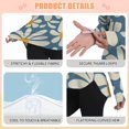 thumbnail image 4 of FORMRS Womens Long Sleeve Shirts UPF 50+ Sun Protection Quick Dry Fishing Hiking Tops, Size S-2XL, Whimsy Daisy Pattern, 4 of 8