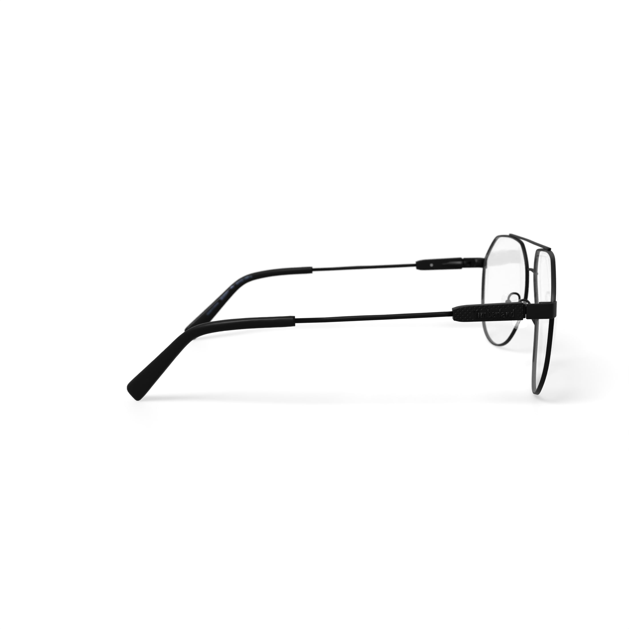 Timberland Men's TB1815-1 Aviator Prescription Eyeglasses with Case, Black