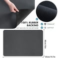 thumbnail image 2 of Coffee Mat Hide Stain Rubber Backed Absorbent Coffee Maker Mat for Countertops Coffee Bar Mat Decor Spill Mat Rubber Dish Drying Mat for Kitchen Counter, 2 of 7