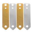 thumbnail image 1 of Copper and Zinc Sheets for Students in Educational Activities 4Pcs 1.6X0.4X0.04In, 1 of 8