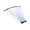 Blue, variant on Bird Cage Baffle Guard Set for Parrots - Transparent Cage Catcher Accessories to Escapes and Spills in Indoor Enclosures 4PCS